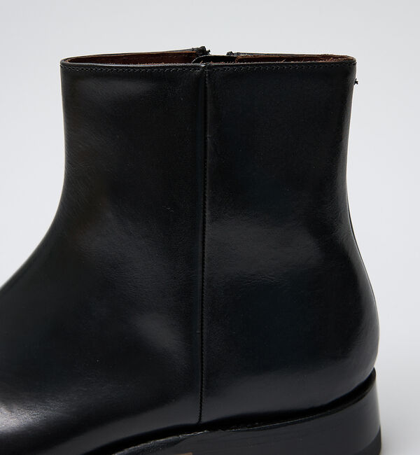 alfredoBANNISTER「【GENERAL&ORDINARY】ジッパーブーツ」|ショートブーツ|