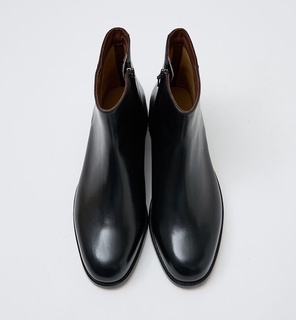 alfredoBANNISTER「【GENERAL&ORDINARY】ジッパーブーツ」|ショートブーツ|