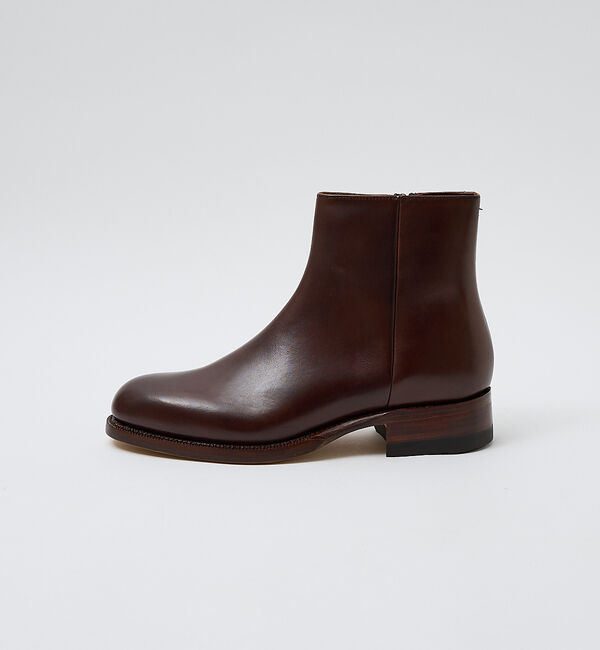 alfredoBANNISTER「【GENERAL&ORDINARY】ジッパーブーツ」|ショートブーツ|