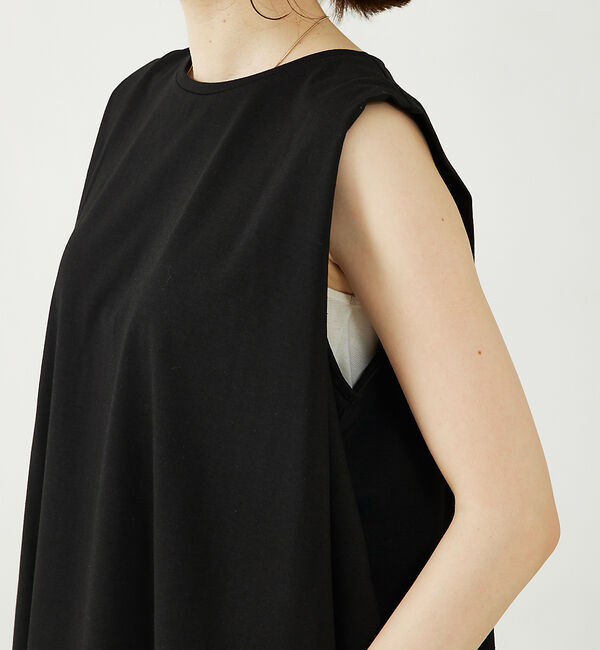 abahouse mavie「タックロングタンク」|Tシャツ・カットソー|