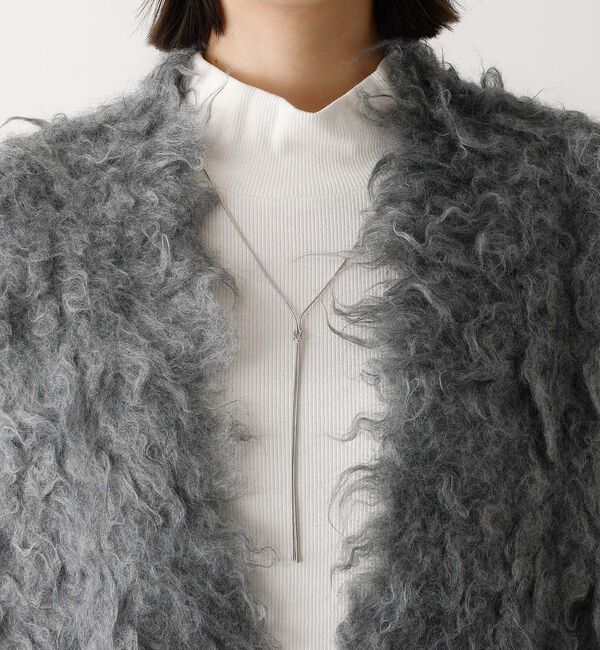 abahouse mavie「【スタッフ人気No1】シャギー起毛カーディガン/ニット/軽量/ガーリー/ふわふわ」|カーディガン|