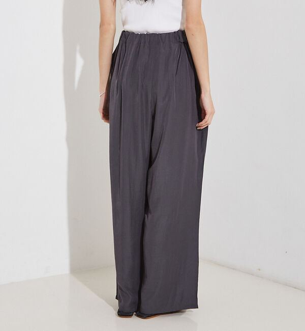 NOMINE「【セットアップ対応】ヴィンテージサテン ドロスト パンツ」|その他|