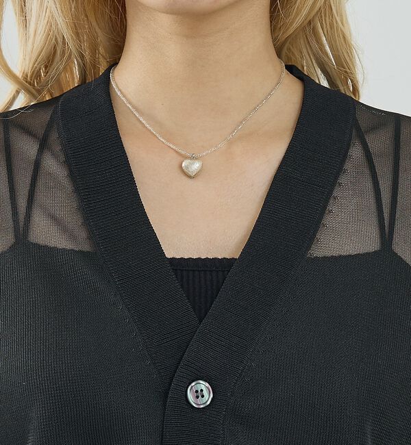 NOMINE「ジャガード シアー ニット カーディガン【予約】」|カーディガン|