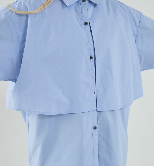 NOMINE「ロングヨーク ハーフスリーブ/半袖 シャツ【予約】」|シャツ・ブラウス|