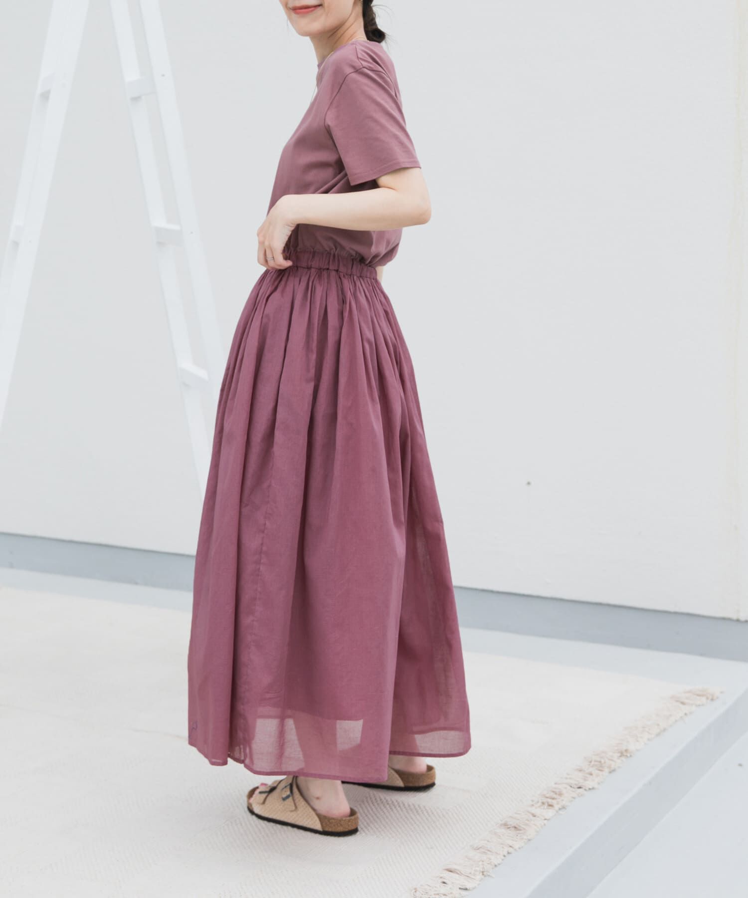 URBAN RESEARCH DOORS「『UR TECH』ボイルカットドッキングワンピース」|ワンピース|