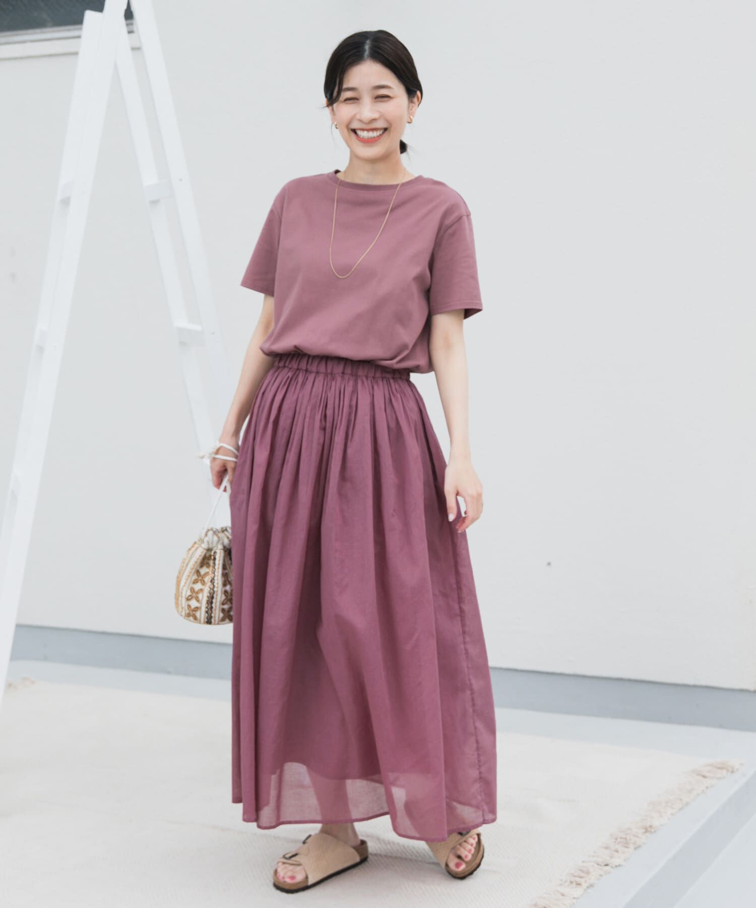 URBAN RESEARCH DOORS「『UR TECH』ボイルカットドッキングワンピース」|ワンピース|