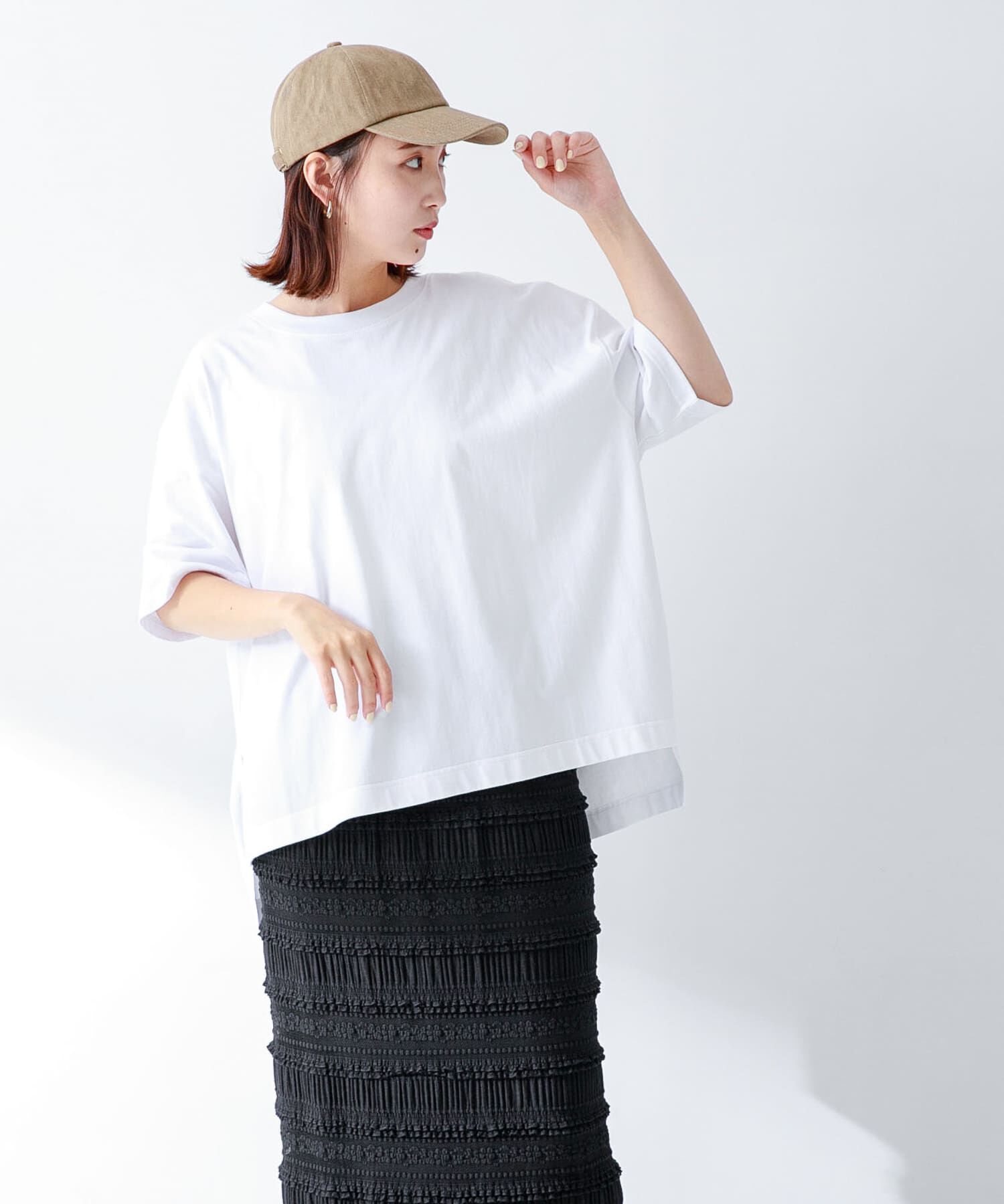 Sonny Label 「SHELTECH オーバーサイズTシャツ」|Tシャツ・カットソー|オフホワイト