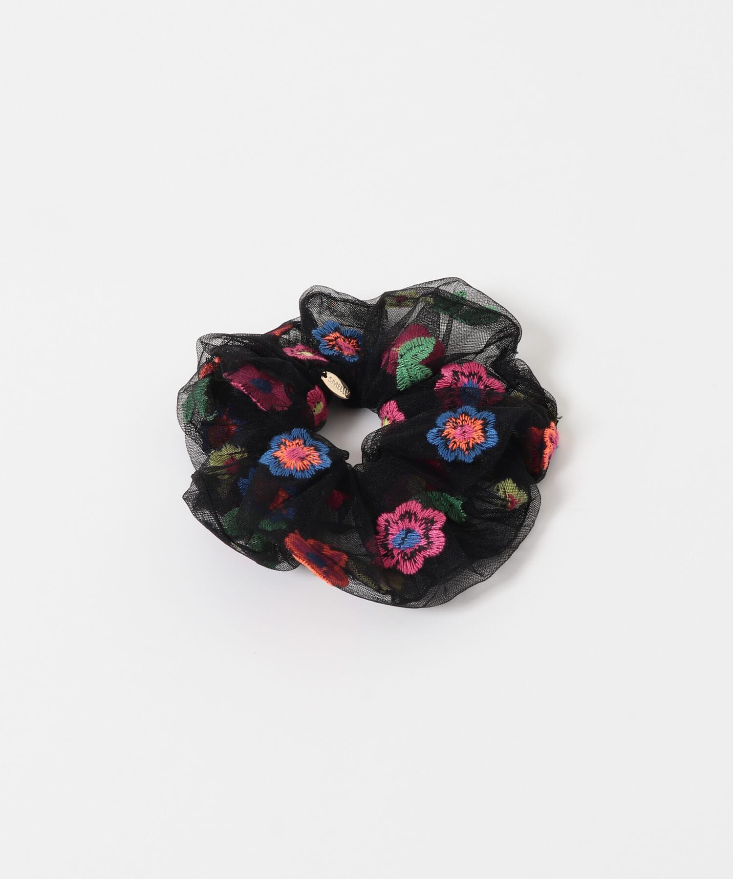 SMELLY「カラーフラワーシアーシュシュ」|ヘアゴム・シュシュ|