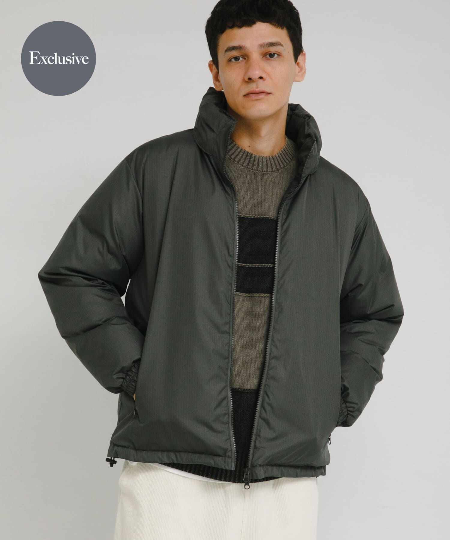 Sonny Label 「『別注』TAION&times;Sonny Label　DOWN JACKET」|ダウン|チャコールグレー