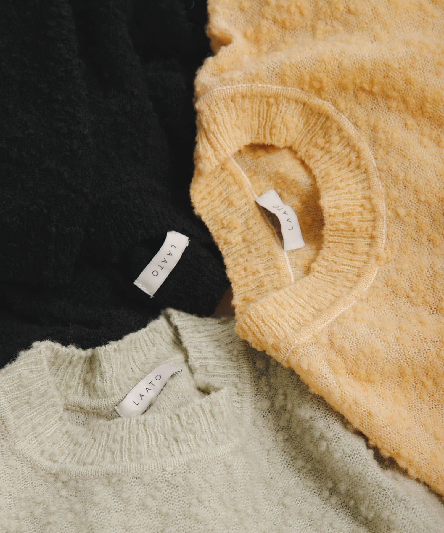 LAATO「pill pill loose knit」|ニット・セーター|