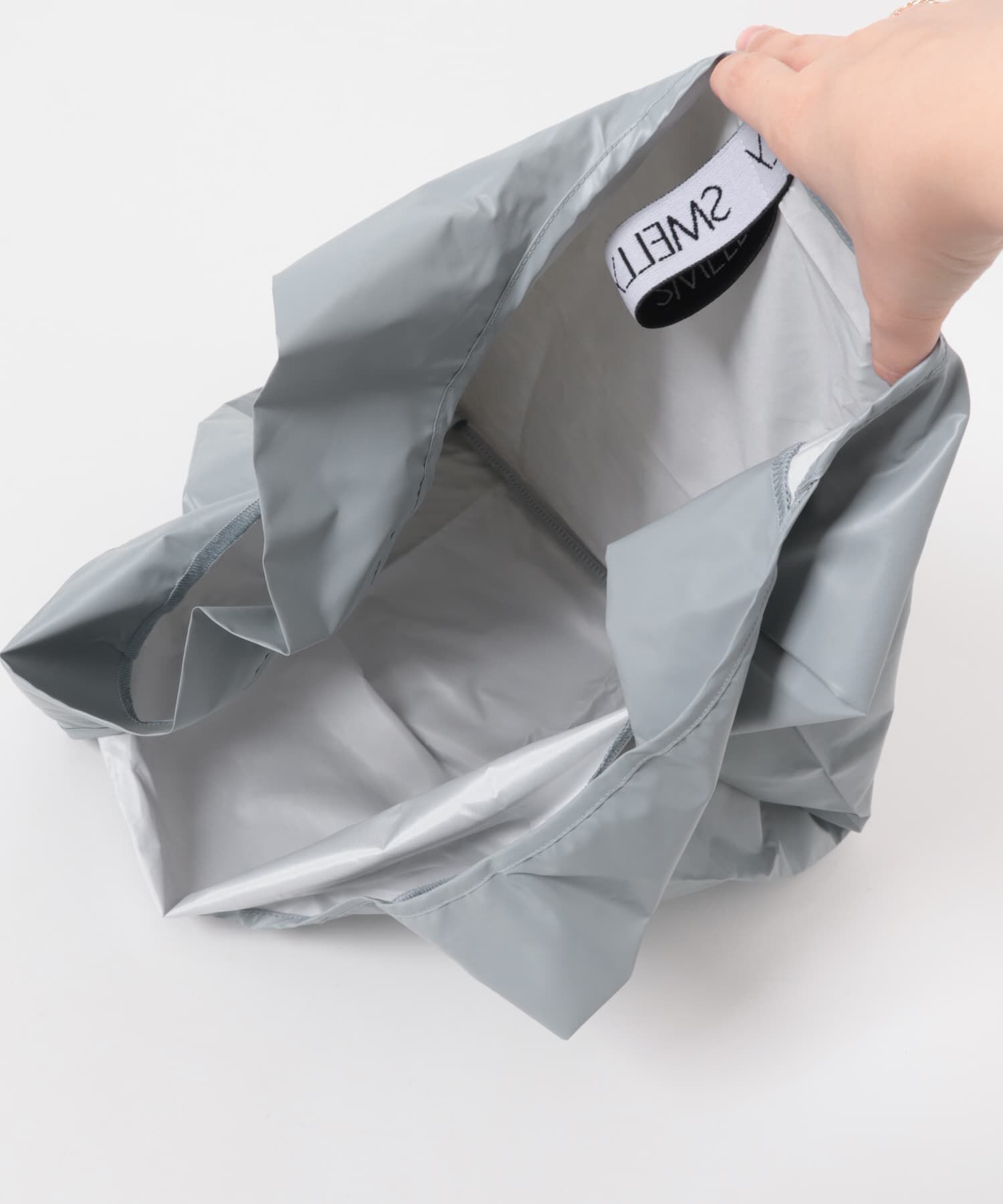 SMELLY「コンパクトマルシェバッグ」|エコバッグ|