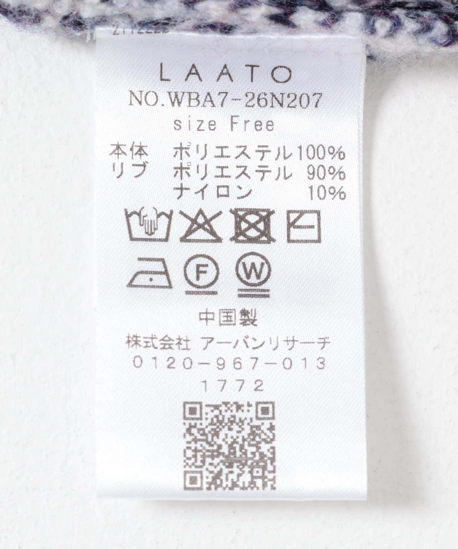 LAATO「5 patterned knit dress」|ワンピース|