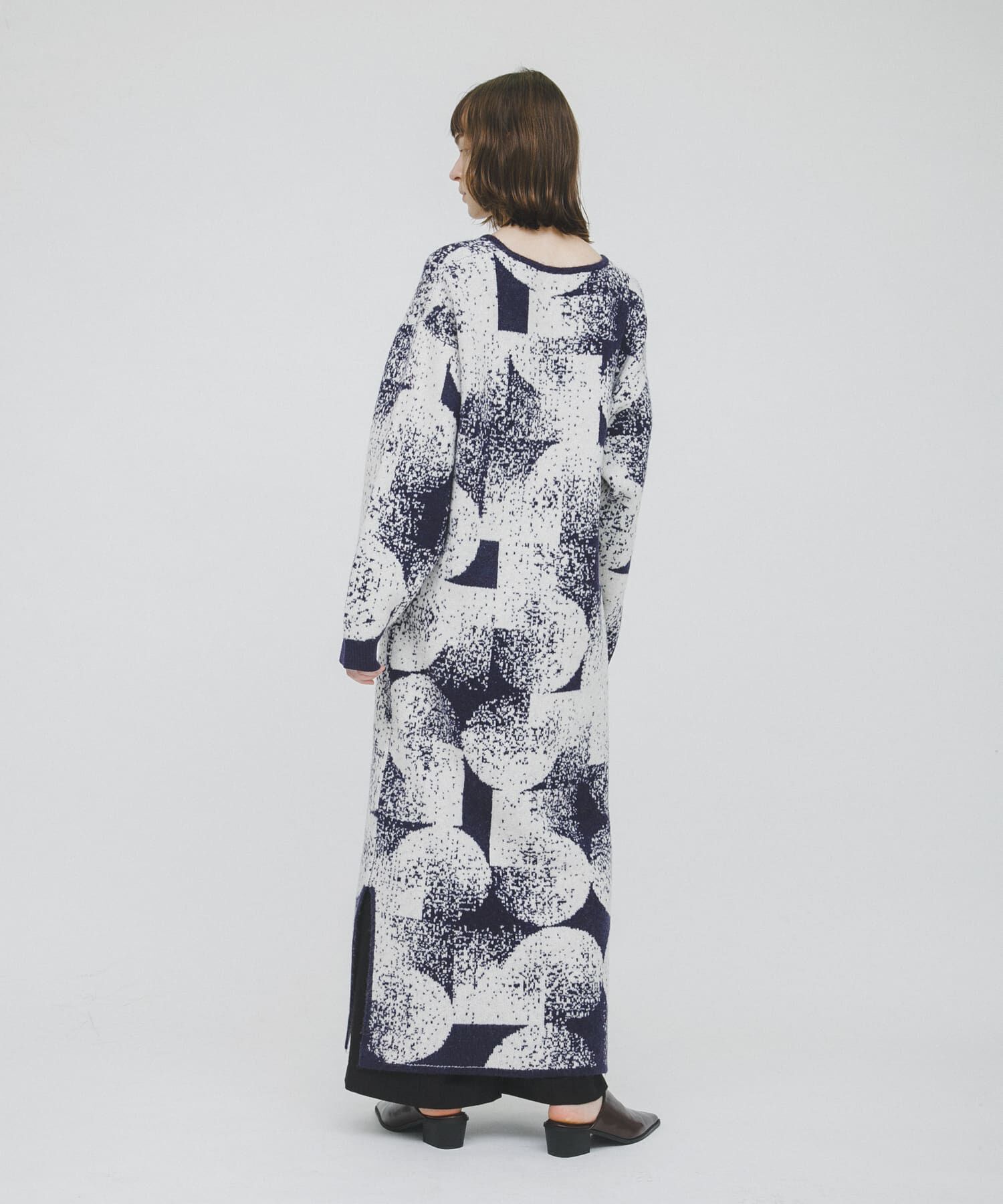 LAATO「5 patterned knit dress」|ワンピース|