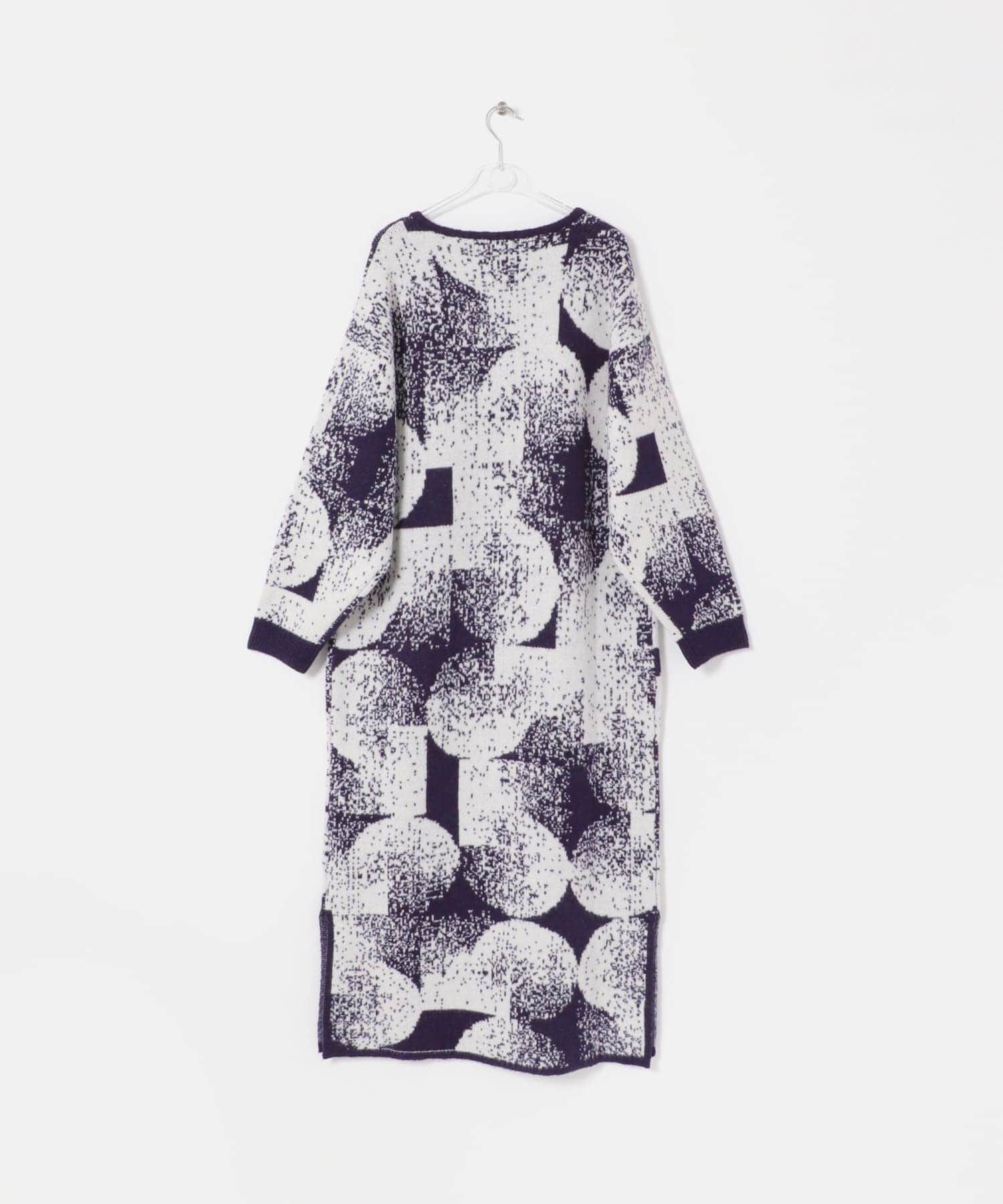 LAATO「5 patterned knit dress」|ワンピース|