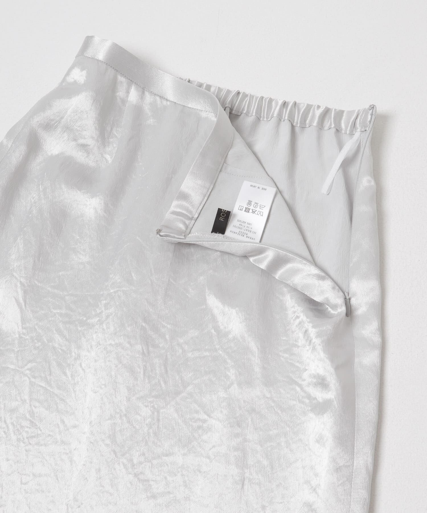 URBAN RESEARCH ROSSO「アセテートサテンストレートスカート」|スカート|