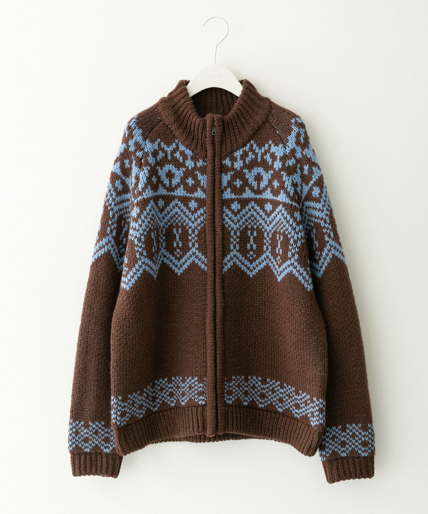 Sonny Label 「ジャガードジップアップニット」|ニット・セーター|