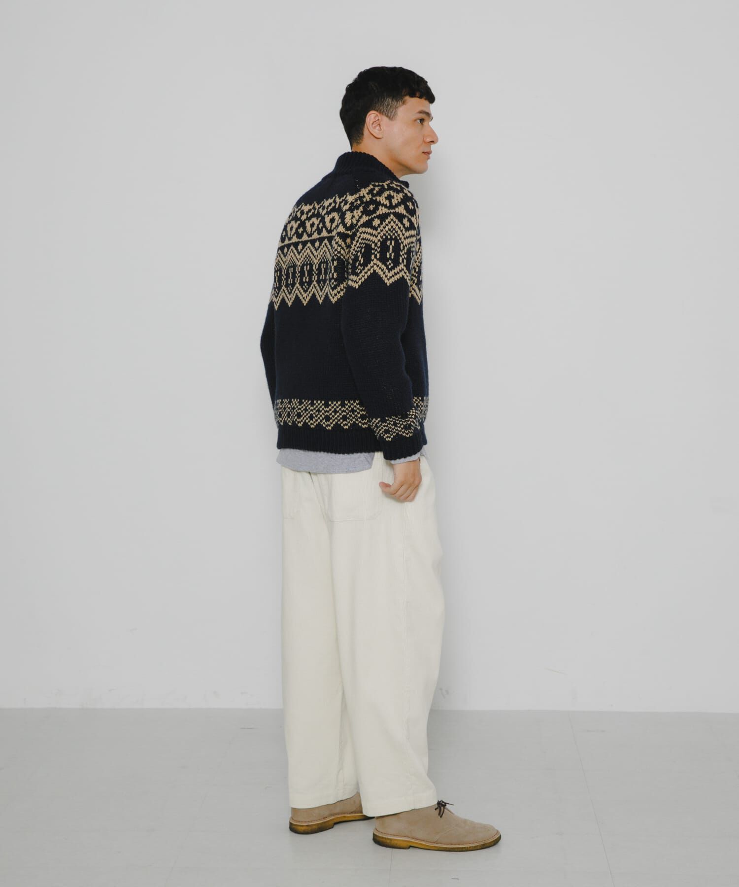 Sonny Label 「ジャガードジップアップニット」|ニット・セーター|