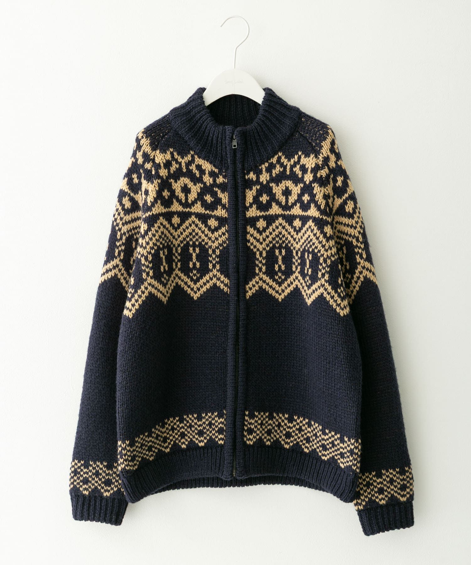 Sonny Label 「ジャガードジップアップニット」|ニット・セーター|