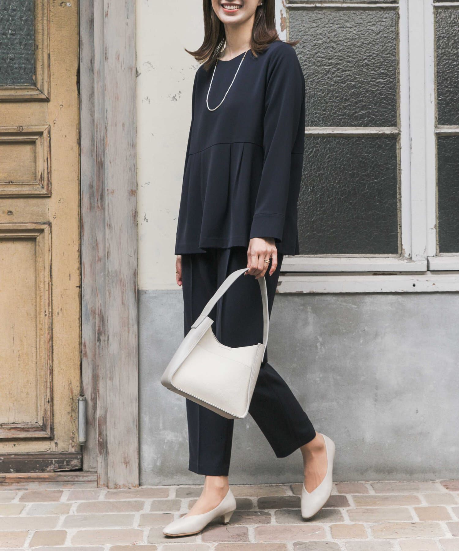 URBAN RESEARCH DOORS「ペプラムトップスセットアップ」|その他|