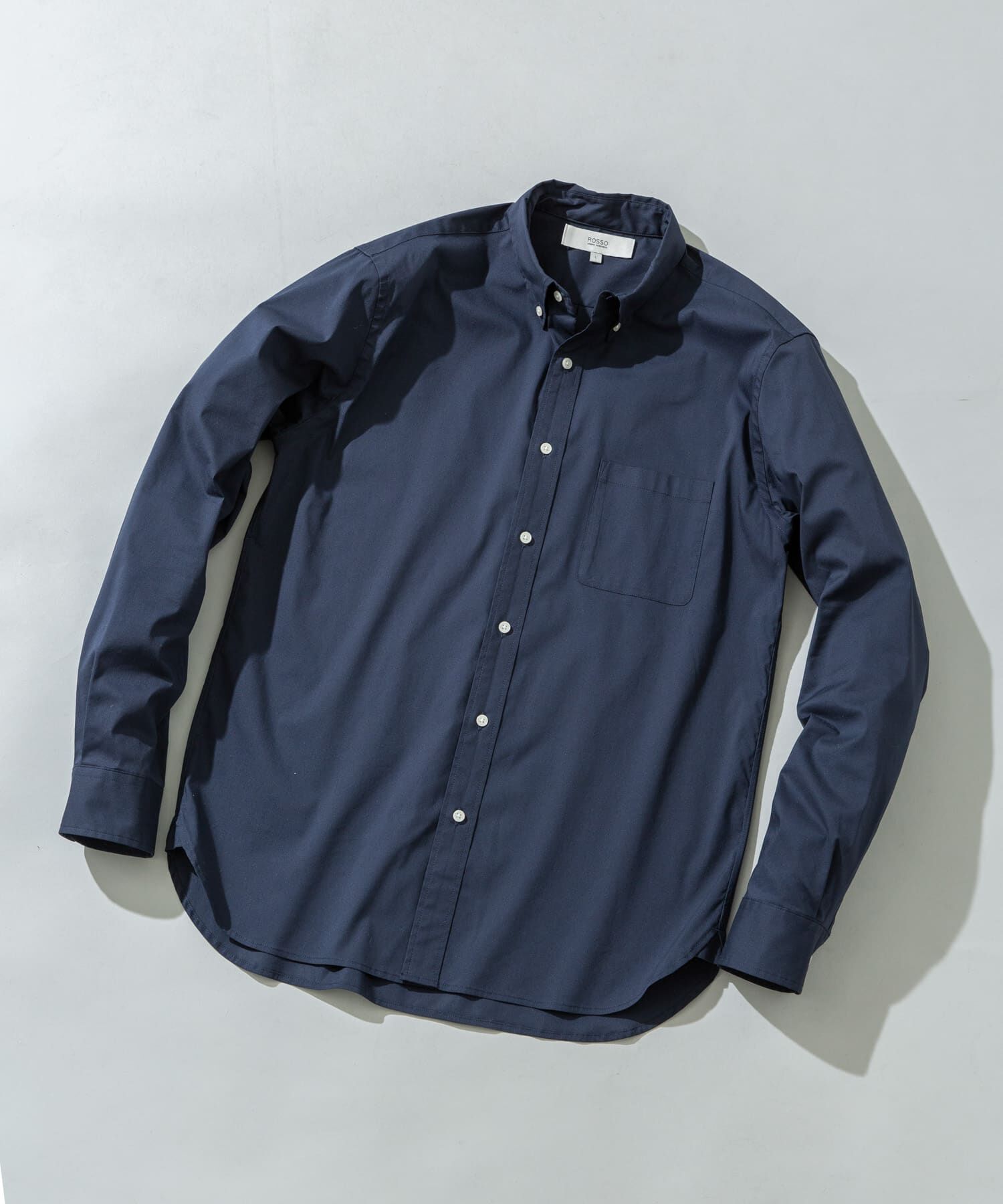 URBAN RESEARCH ROSSO「『イージーケア』ハイパフォーマンス快適BDシャツ」|シャツ・ブラウス|ネイビー