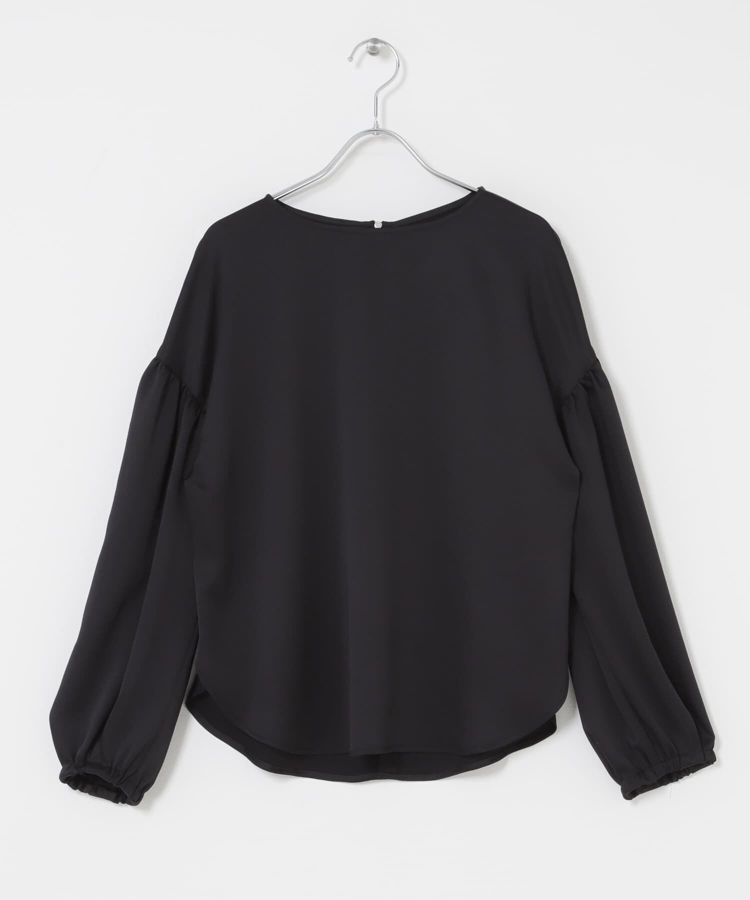 URBAN RESEARCH ROSSO「ハンマーサテンギャザーブラウス」|シャツ・ブラウス|