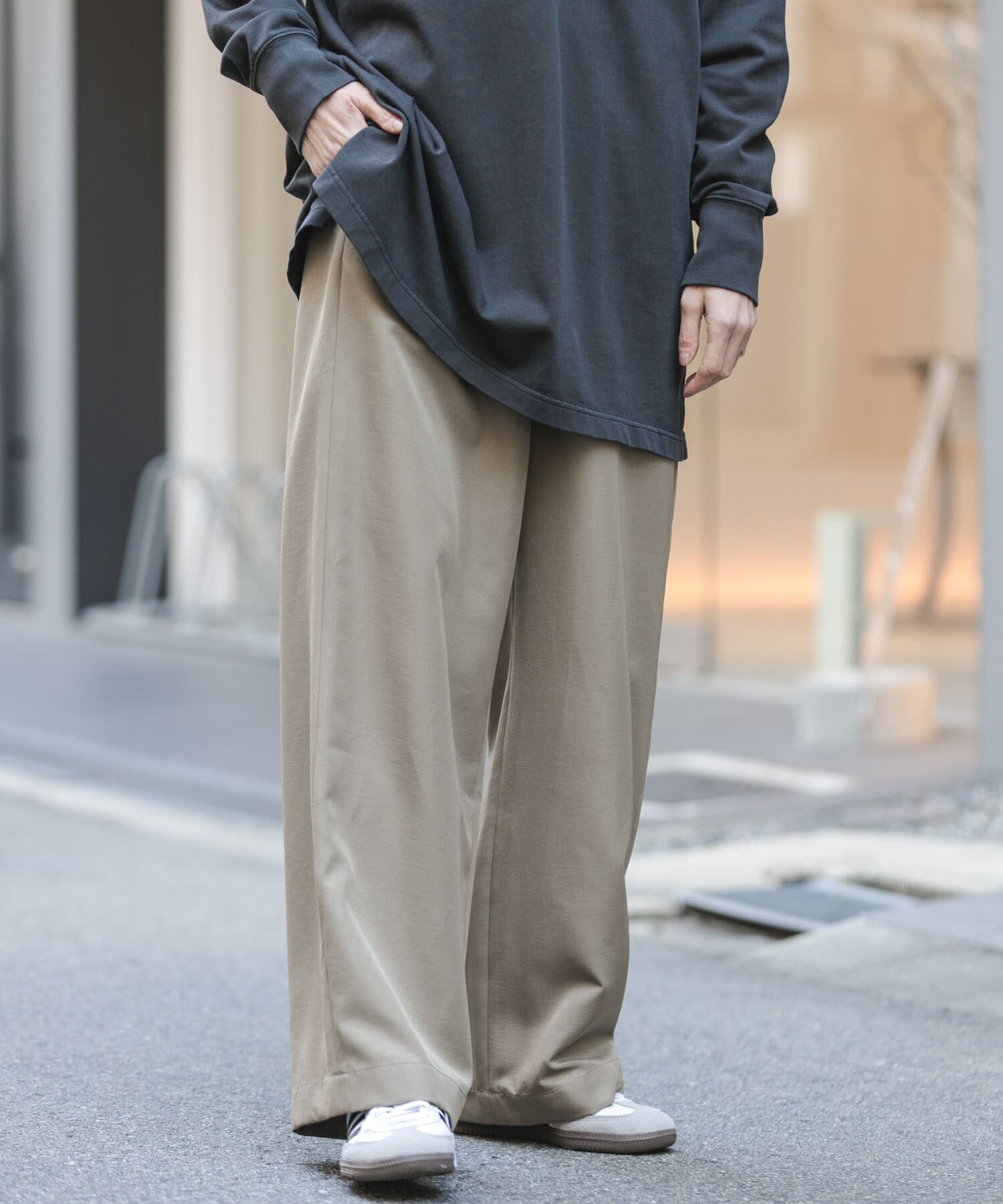 URBAN RESEARCH DOORS「FORK&SPOON　ヴィンテージツイルイージーパンツ」|その他|