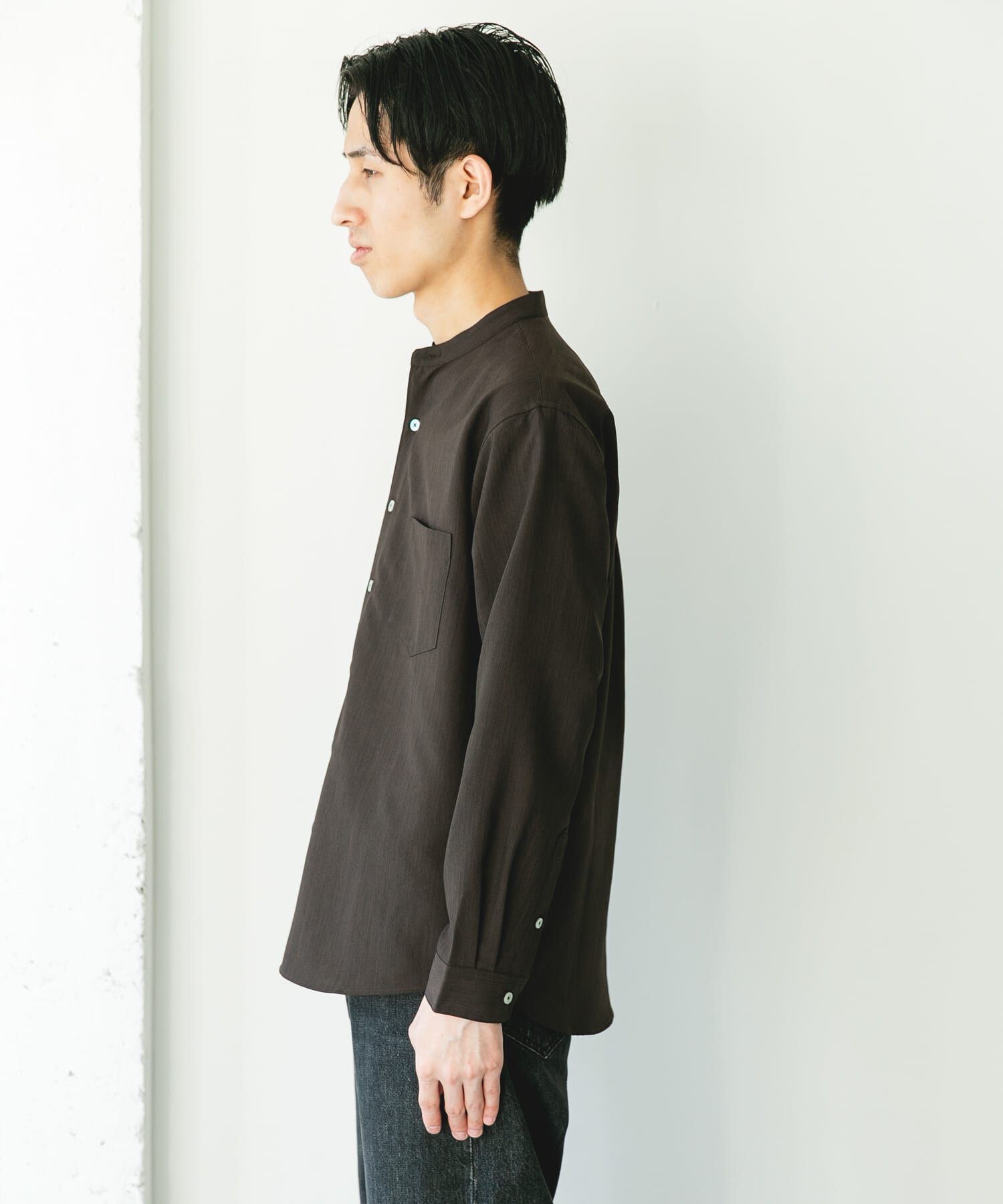 URBAN RESEARCH DOORS「『XLｻｲｽﾞ/WEB限定』『吸水速乾』ｾｵｱﾙﾌｧﾊﾞﾝﾄﾞｶﾗｰﾛﾝｸ 」|シャツ・ブラウス|