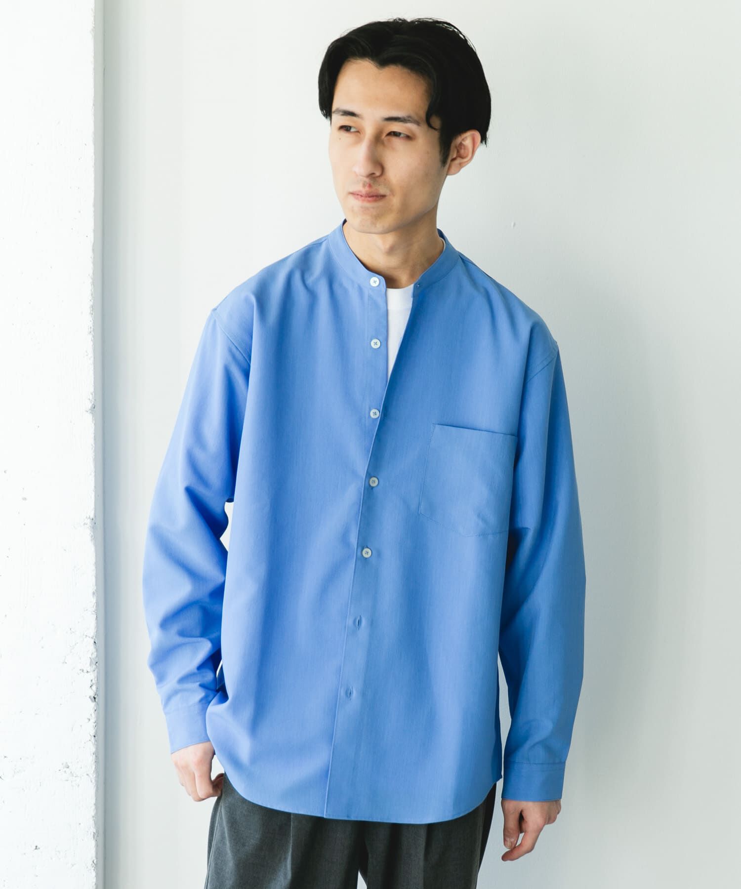 URBAN RESEARCH DOORS「『XLｻｲｽﾞ/WEB限定』『吸水速乾』ｾｵｱﾙﾌｧﾊﾞﾝﾄﾞｶﾗｰﾛﾝｸ 」|シャツ・ブラウス|