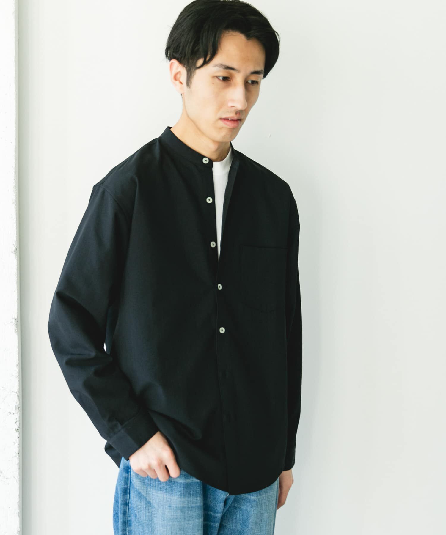 URBAN RESEARCH DOORS「『XLｻｲｽﾞ/WEB限定』『吸水速乾』ｾｵｱﾙﾌｧﾊﾞﾝﾄﾞｶﾗｰﾛﾝｸ 」|シャツ・ブラウス|