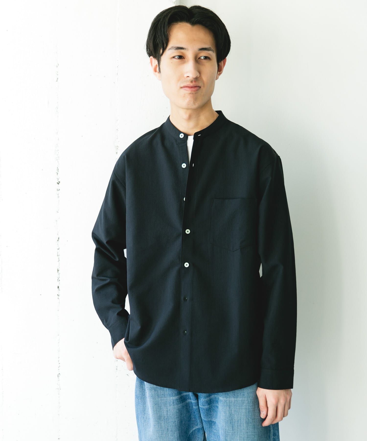 URBAN RESEARCH DOORS「『XLｻｲｽﾞ/WEB限定』『吸水速乾』ｾｵｱﾙﾌｧﾊﾞﾝﾄﾞｶﾗｰﾛﾝｸ 」|シャツ・ブラウス|