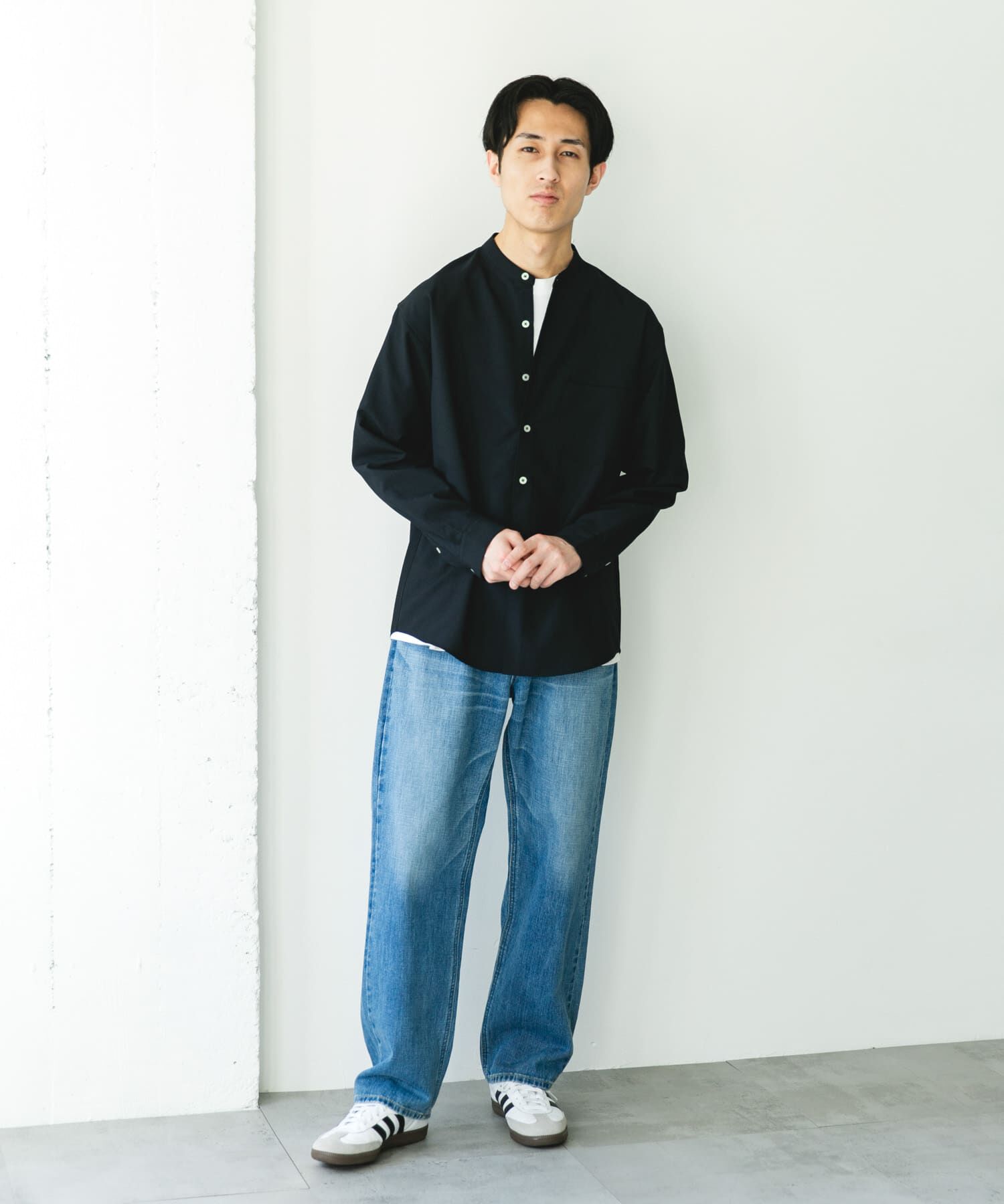 URBAN RESEARCH DOORS「『XLｻｲｽﾞ/WEB限定』『吸水速乾』ｾｵｱﾙﾌｧﾊﾞﾝﾄﾞｶﾗｰﾛﾝｸ 」|シャツ・ブラウス|