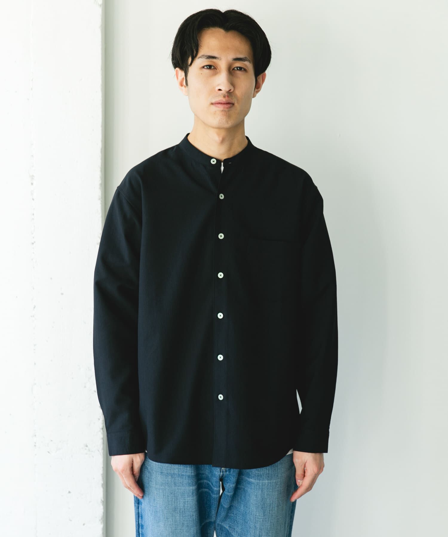 URBAN RESEARCH DOORS「『XLｻｲｽﾞ/WEB限定』『吸水速乾』ｾｵｱﾙﾌｧﾊﾞﾝﾄﾞｶﾗｰﾛﾝｸ 」|シャツ・ブラウス|