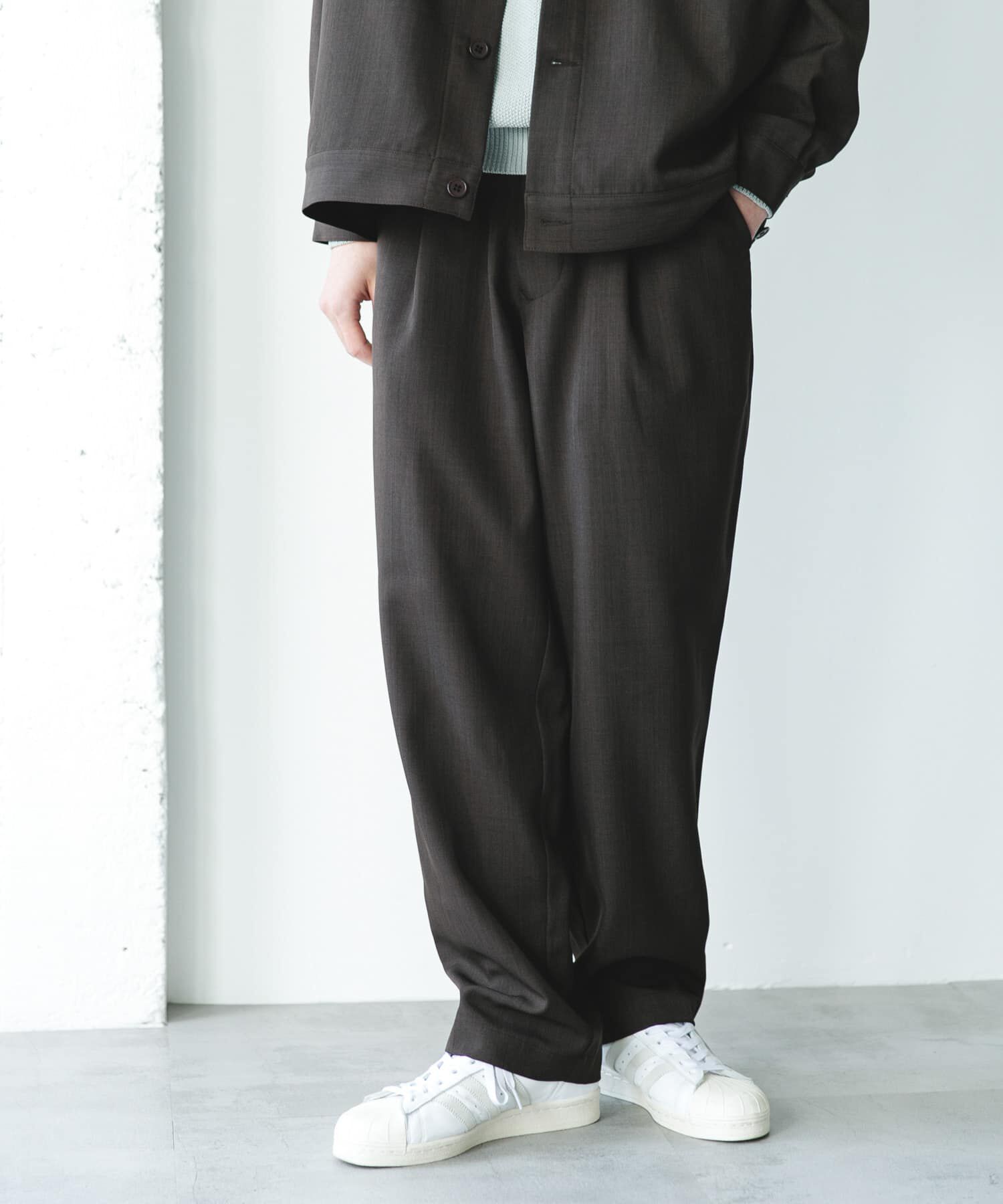 URBAN RESEARCH DOORS「『吸水速乾』セオアルファセミワイドトラウザー」|その他|