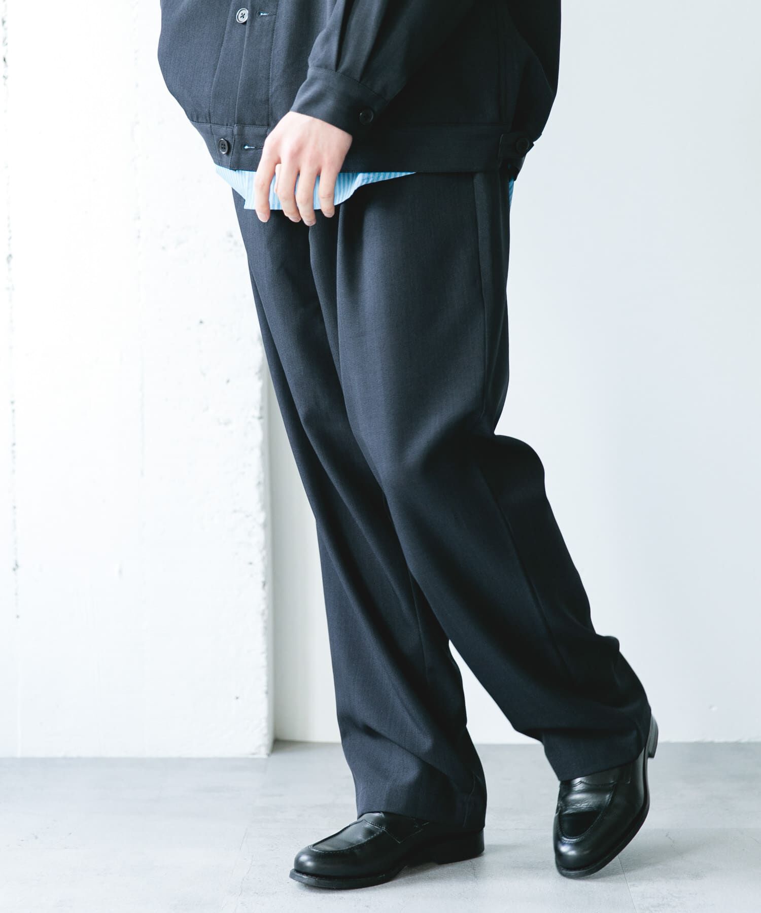 URBAN RESEARCH DOORS「『吸水速乾』セオアルファセミワイドトラウザー」|その他|