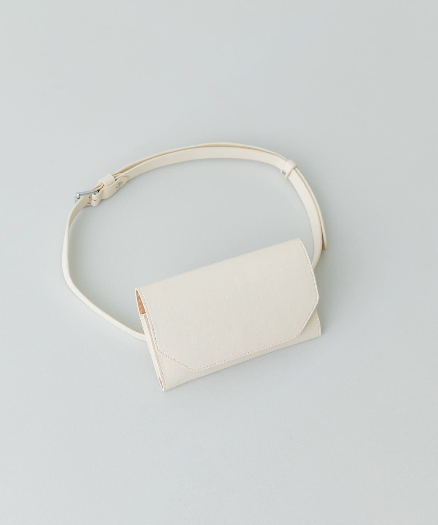 RODE SKO「『MADE IN JAPAN』 ウエストポーチベルトバッグ」|ポーチ|オフホワイト