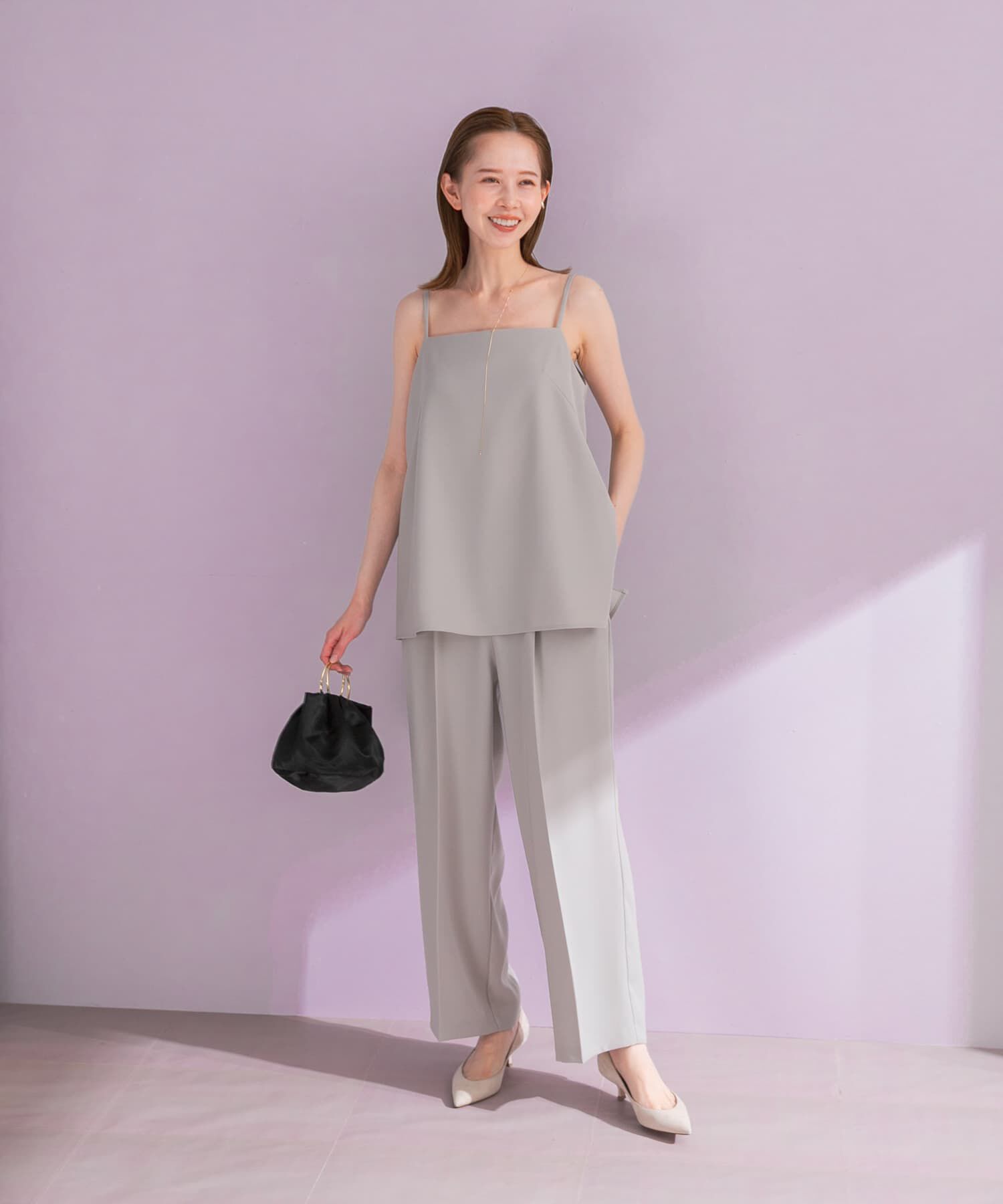 URBAN RESEARCH ROSSO「ジレ+キャミソールセットアップ」|その他|