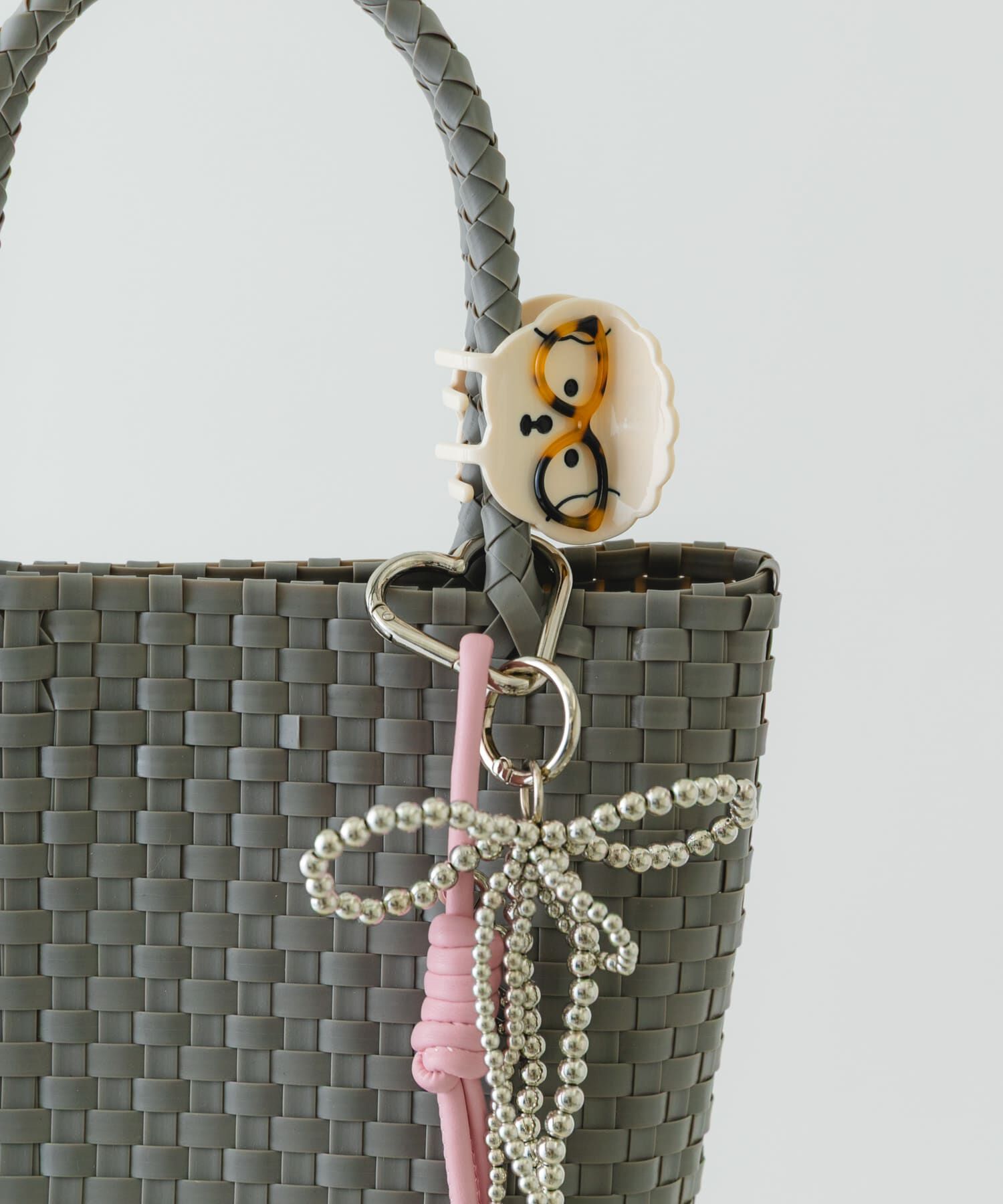 RODE SKO「クリップチャームタテナガメルカドバッグ」|トートバッグ|