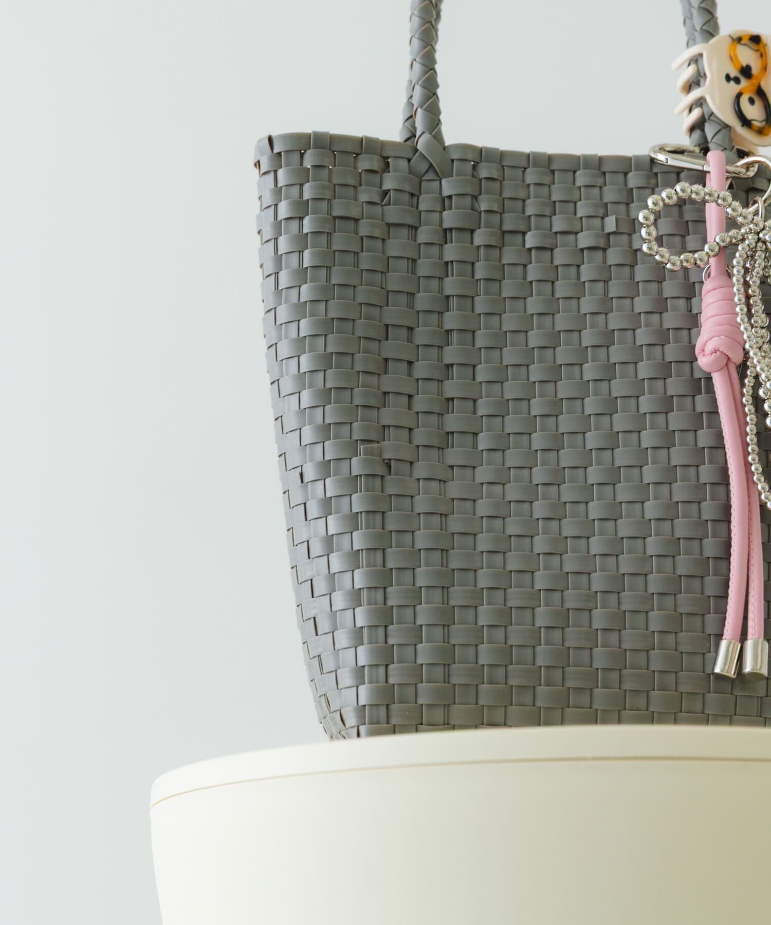 RODE SKO「クリップチャームタテナガメルカドバッグ」|トートバッグ|