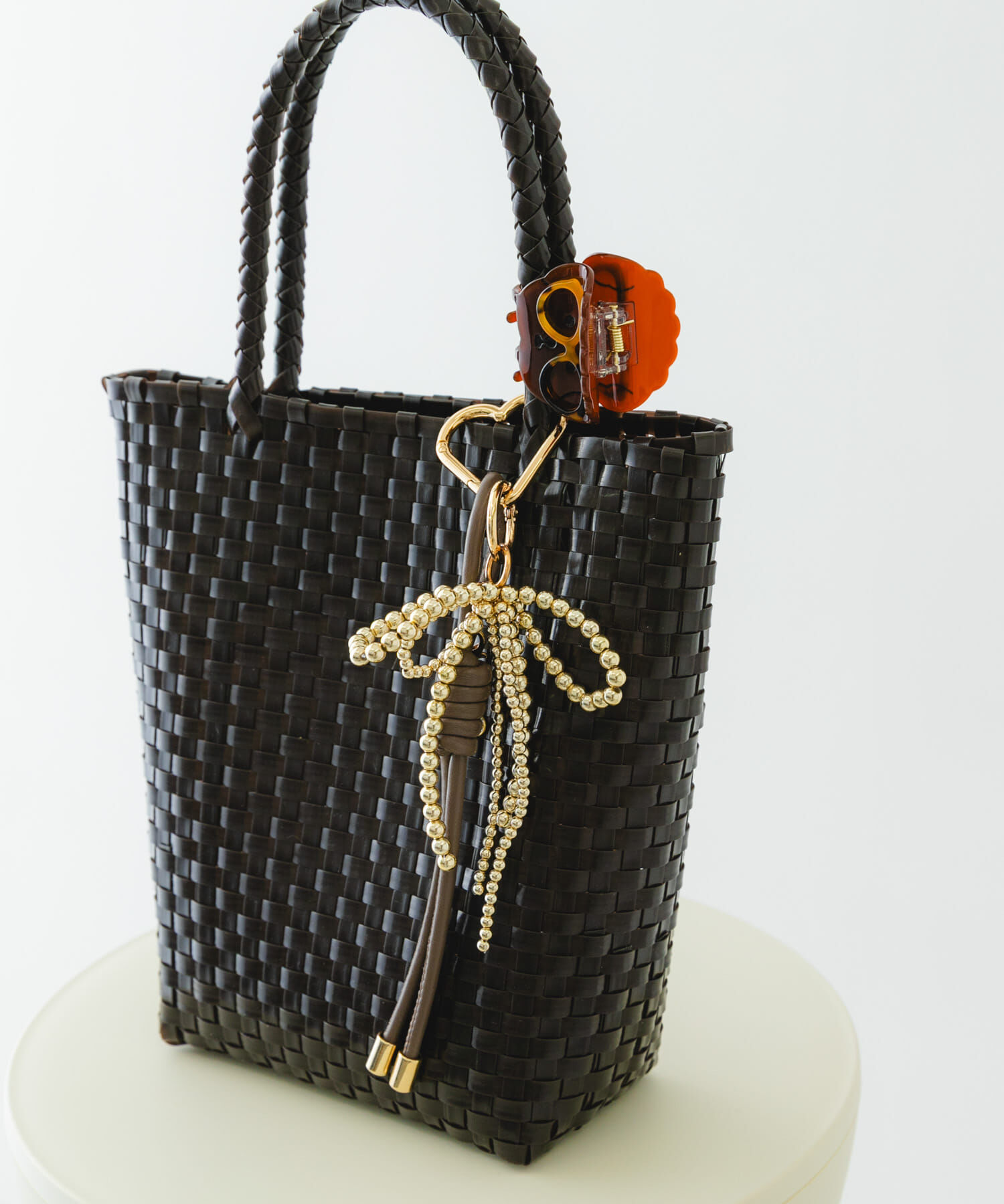 RODE SKO「クリップチャームタテナガメルカドバッグ」|トートバッグ|