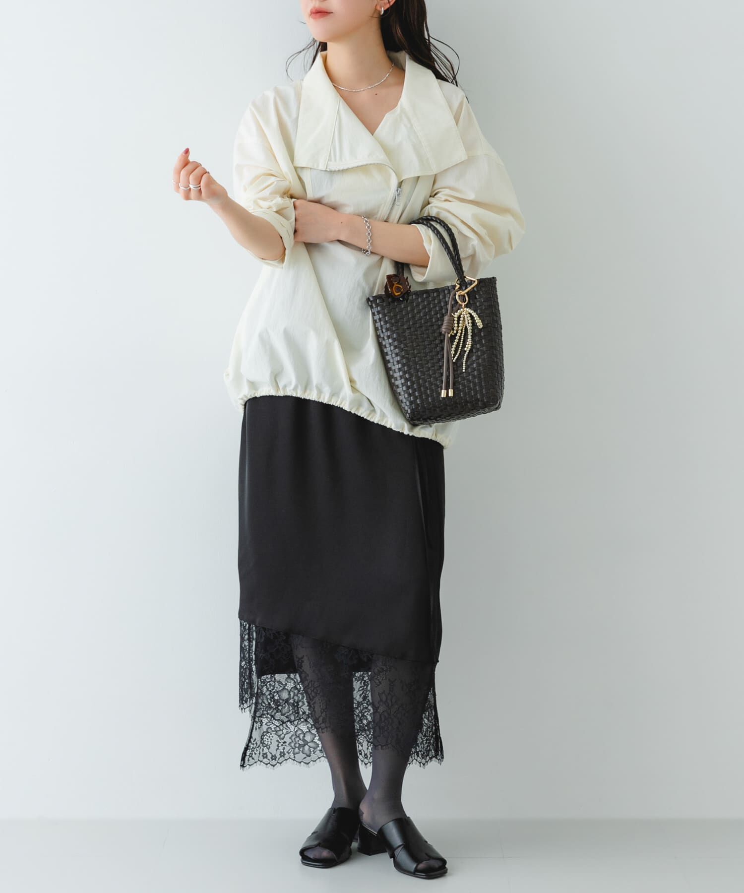 RODE SKO「クリップチャームタテナガメルカドバッグ」|トートバッグ|