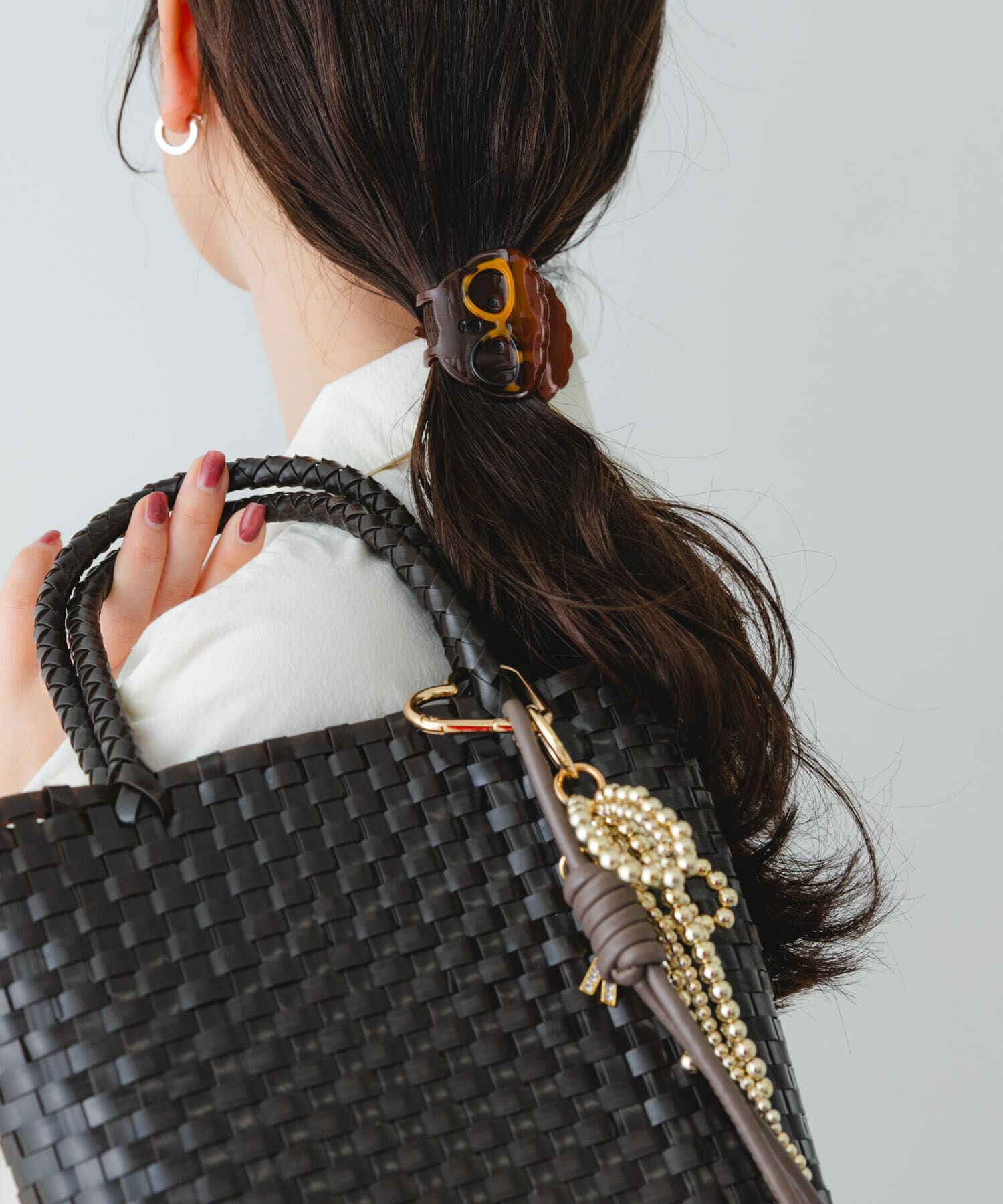 RODE SKO「クリップチャームタテナガメルカドバッグ」|トートバッグ|