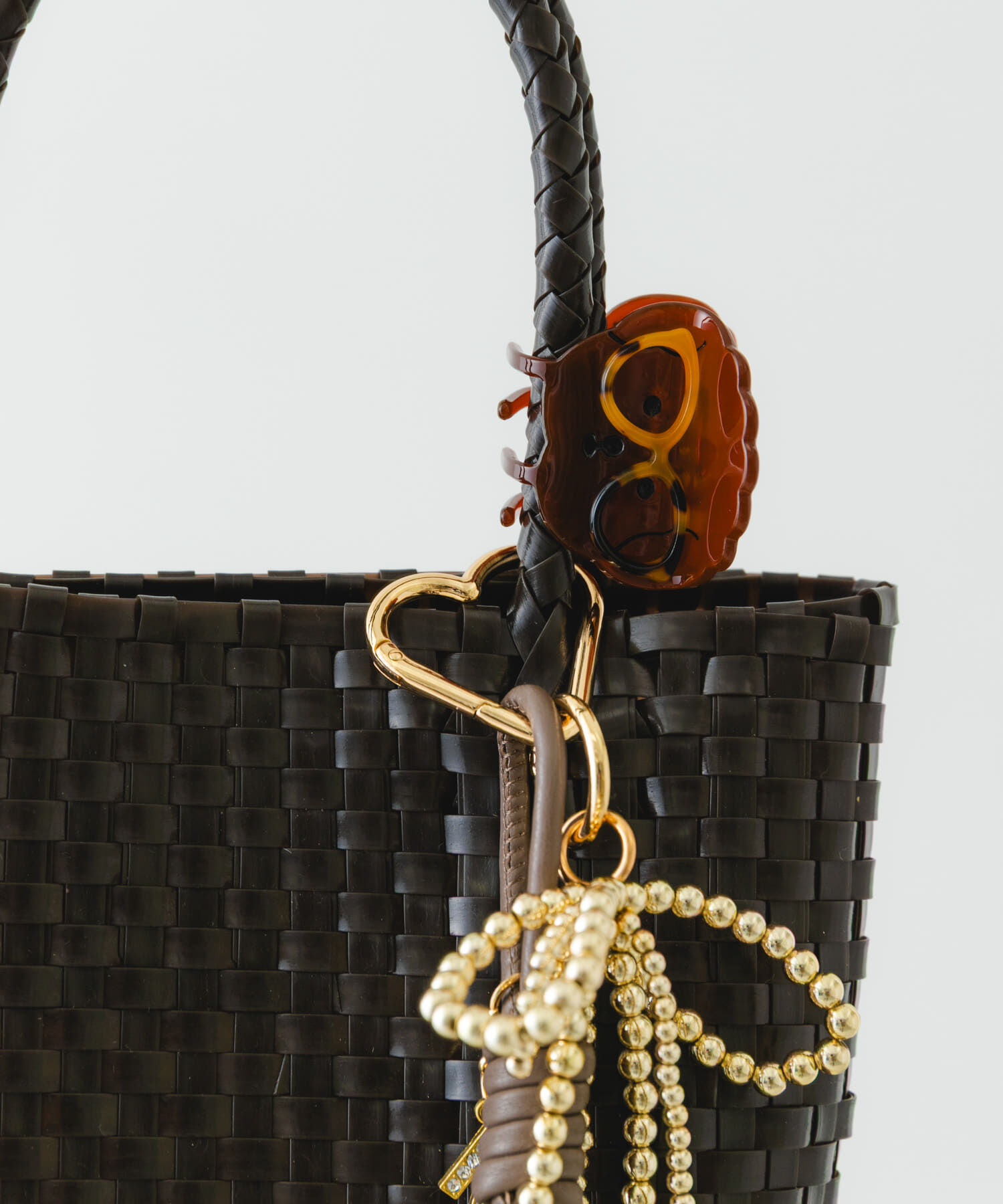 RODE SKO「クリップチャームタテナガメルカドバッグ」|トートバッグ|