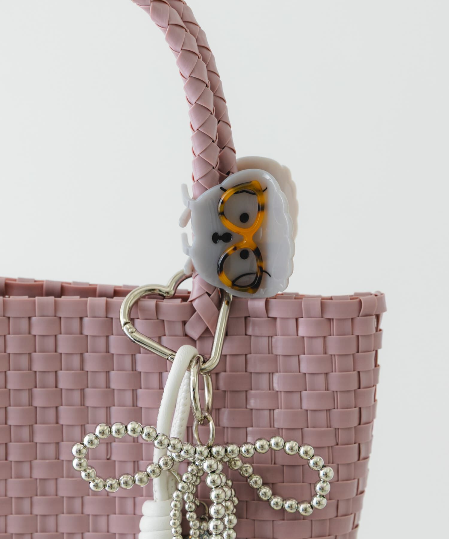 RODE SKO「クリップチャームタテナガメルカドバッグ」|トートバッグ|