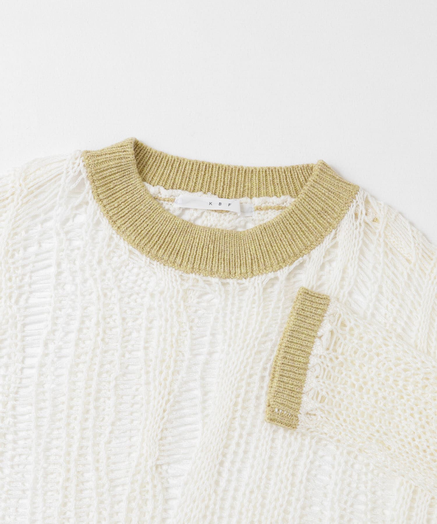  「ランダム透かし編みルーズニット」|ニット・セーター|