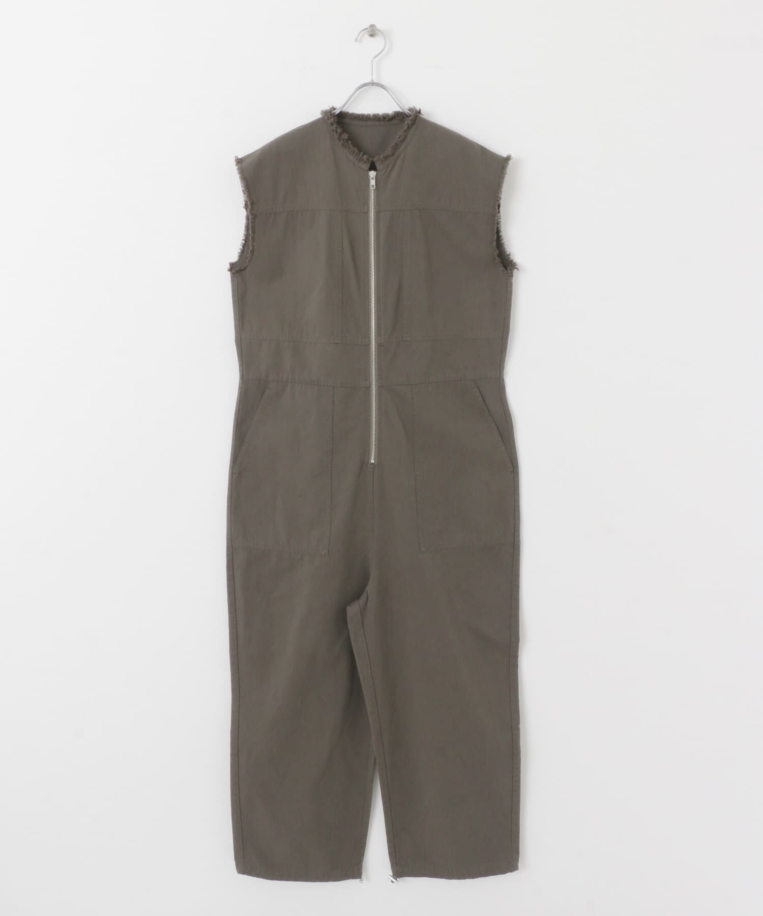  「フロントZIPジャンプスーツ」|スカート|