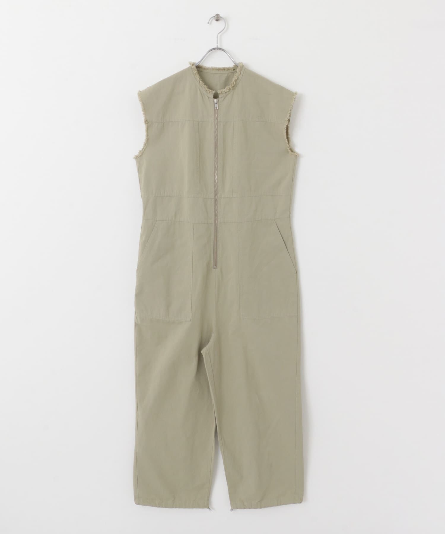  「フロントZIPジャンプスーツ」|スカート|