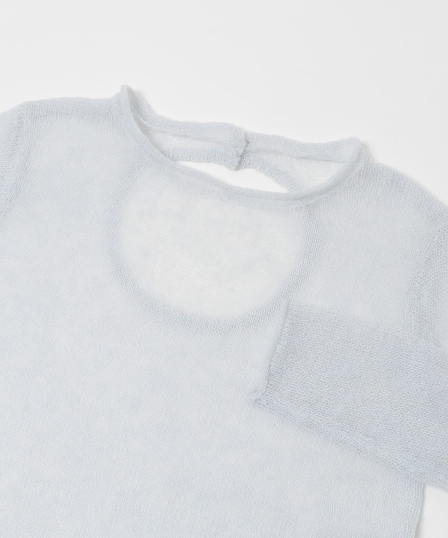  「バックオープンシアーニット」|ニット・セーター|