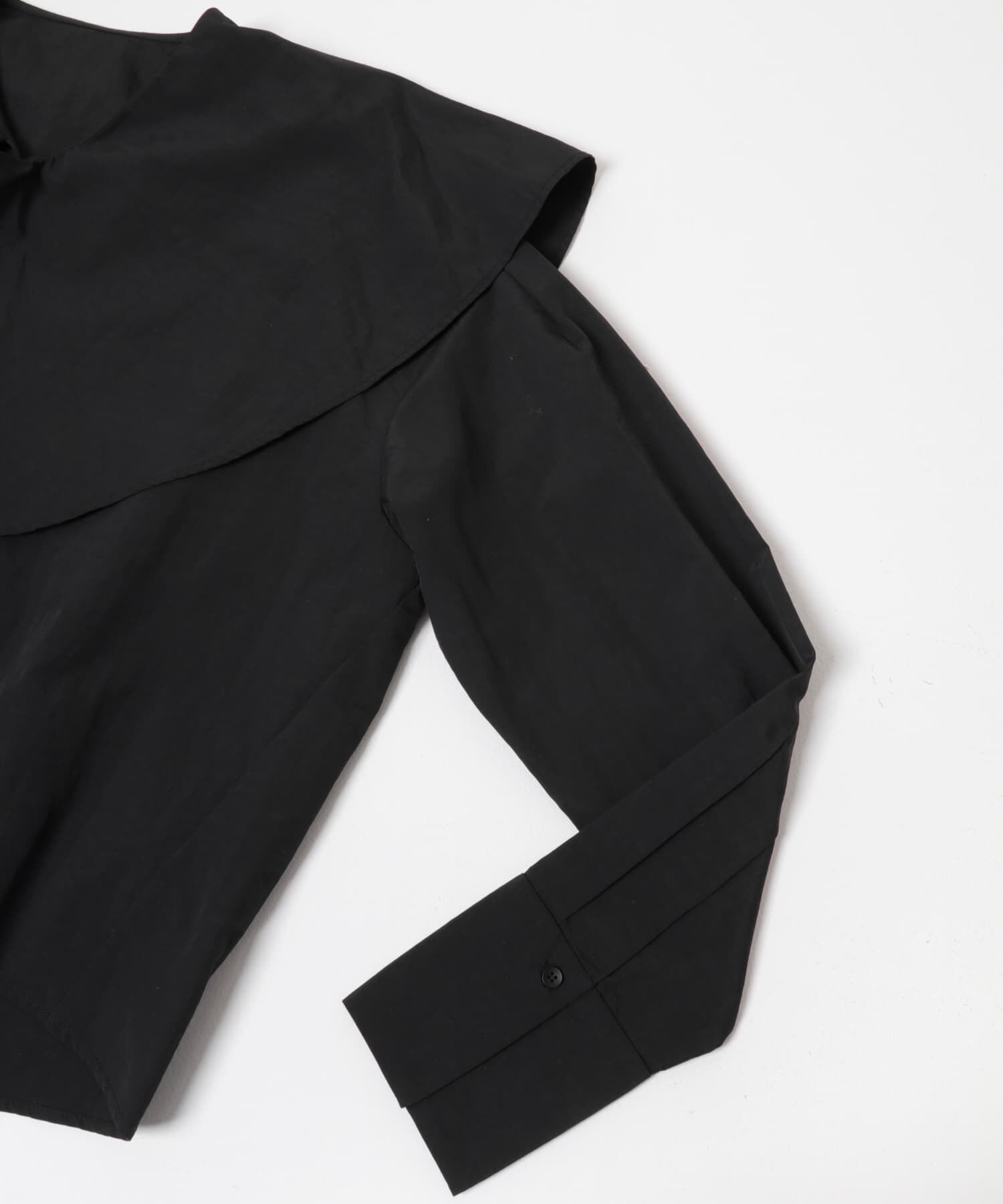  「ラッフルBIGカラーブラウス」|シャツ・ブラウス|