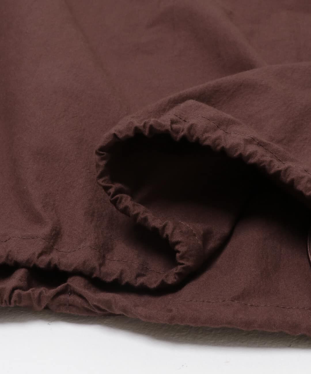  「スラントZIPアノラック」|ノーカラーコート|