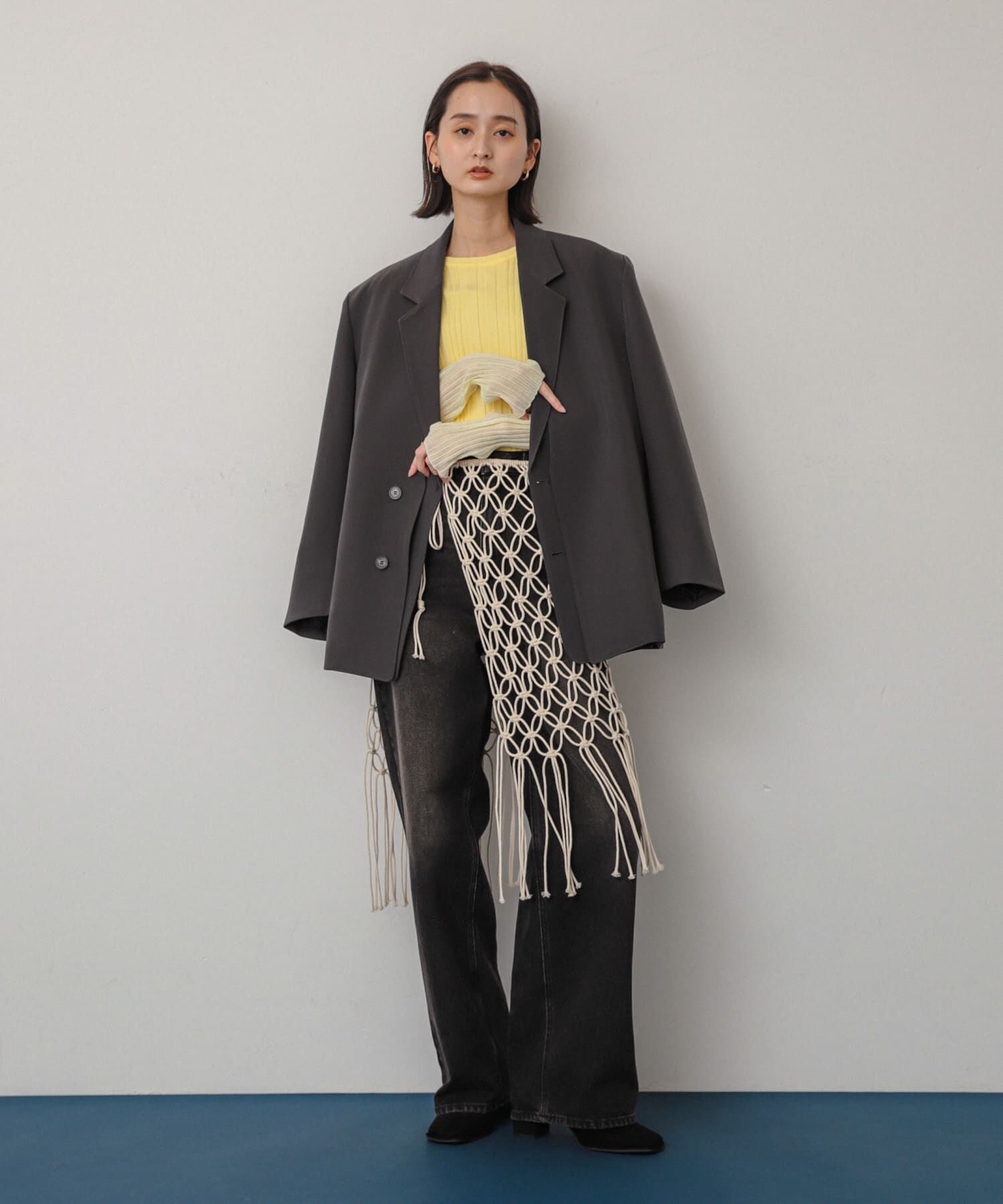 SENSE OF PLACE by URBAN RESEARCH「マクラメマキスカート」|スカート|